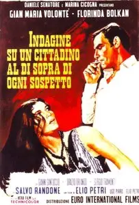 Indagine su un cittadino al di sopra di ogni sospetto / Investigation of a Citizen Above Suspicion (1970)