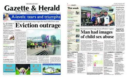 Gazette & Herald – August 24, 2017