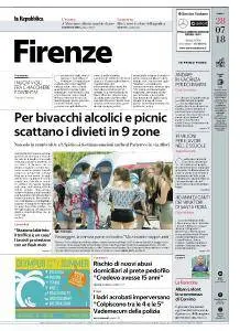 la Repubblica Firenze - 28 Luglio 2018