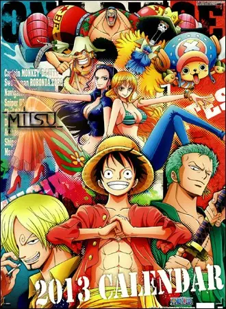 One Piece - Official Calendar 2013