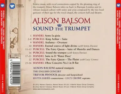 Alison Balsom, Trevor Pinnock, The English Concert - Sound the Trumpet: Royal Music of Purcell & Handel (2012)