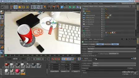 Integración de 3D e imagen real con CINEWARE y CINEMA 4D