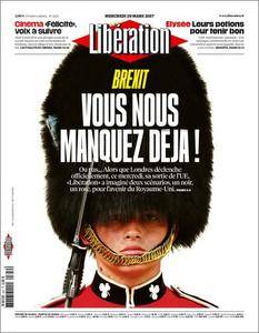 Libération du Mercredi 29 Mars 2017