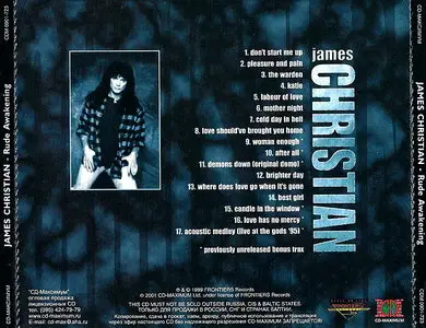 James Christian - Rude Awakening (1999) [Reissue 2001]