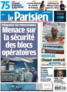 Le Parisien + Cahier Paris du Vendredi 26 Octobre 2012