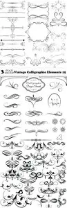 Vectors - Vintage Calligraphic Elements 15