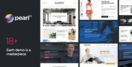 ThemeForest - Pearl WP v1.9.1 - Corporate Business WordPress Theme - 20432158 - NULLED