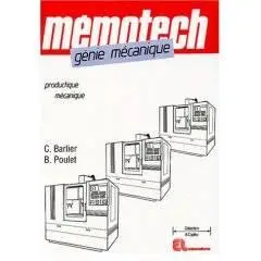 Génie mécanique : Productique mécanique