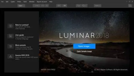 Luminar 2018 v1.0.0 Portable