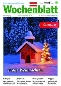 Bayerisches Landwirtschaftliches Wochenblatt Oesterreich - 20. Dezember 2018