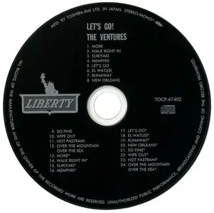 The Ventures - Let's Go! (1963) [2004, Japan, TOCP-67402]