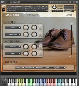 BOOM Library Virtual Foley Artist Footsteps KONTAKT