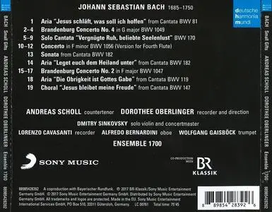 Dorothee Oberlinger, Andreas Scholl, Ensemble 1700 - Johann Sebastian Bach: Small Gifts (2017)