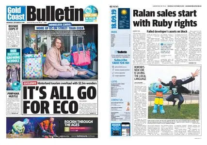 The Gold Coast Bulletin – September 18, 2019