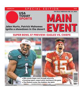 USA Today Special Edition - Super Bowl Preview - February 2, 2023