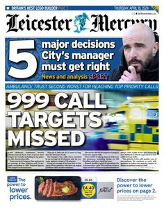 Leicester Mercury - 18 April 2024