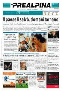 La Prealpina - 18 Ottobre 2017