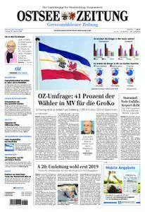 Ostsee Zeitung Grevesmühlener Zeitung - 19. Januar 2018