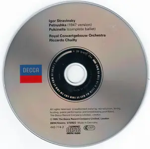Stravinsky - Petrushka / Pulcinella (1995, Decca # 443 774-2 DH) [RE-UP]