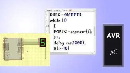 Embedded system with AVR and electronical design (9/2020)