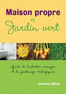 Maison propre et jardin vert