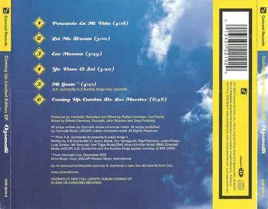 Ozomatli - Coming Up (enhanced EP) (2003) {Concord}