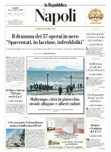 la Repubblica Napoli - 18 Novembre 2019