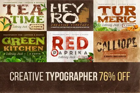 CreativeMarket - Creative Typographer