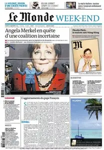 Le Monde Week-end + Magazine et Suppléments du Samedi 21 Septembre 2013