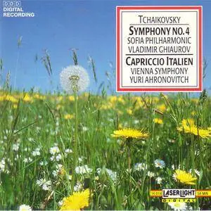 Sofia Philharmonic Orchestra/Vienna Symphony Orchestra - Tchaikovsky: Symphony No. 4/Capriccio. (1991) {LaserLight} **[RE-UP]**
