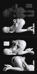 Sub Series 03 - Undressed and Bound Female Submissive