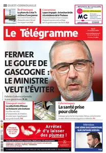 Le Télégramme Ouest Cornouaille - 22 Octobre 2024