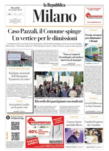 la Repubblica Milano - 30 Ottobre 2024