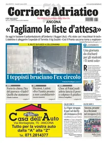 Corriere Adriatico Ancona - 3 Marzo 2025