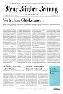 Neue Zuercher Zeitung - 20 Juli 2024