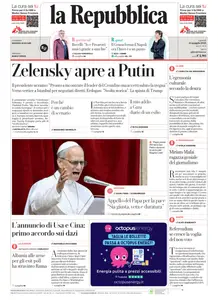 la Repubblica - 12 Maggio 2025