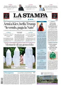 La Stampa - 12 Luglio 2025