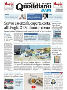 Quotidiano di Puglia Bari - 22 Gennaio 2025