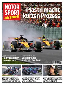 Motorsport aktuell - 29 Juli 2025