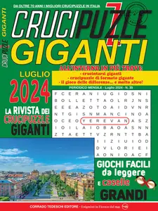 Crucipuzzle Giganti N.35 - Luglio 2024