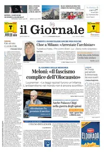 il Giornale - 28 Gennaio 2025