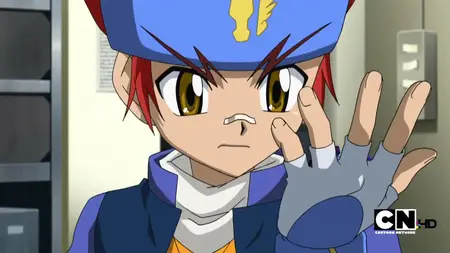 Beyblade Metal Fusion (2009 S02E20 Horuseus VS Striker C W