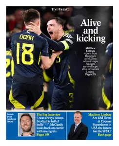 The Herald Sport (Scotland) - 16 November 2024