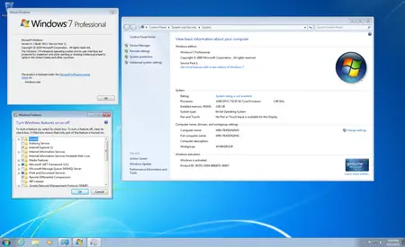 Windows 7 Professional SP1 Multilingual (x64) Preactivated June 2025
