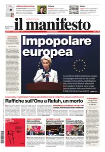 il Manifesto - 14 Maggio 2024