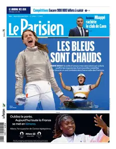 Le Parisien du Mardi 30 Juillet 2024