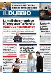 Il Dubbio - 11 Luglio 2025