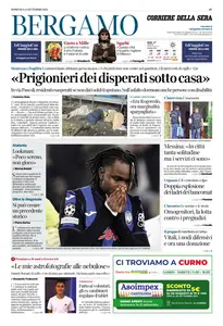 Corriere della Sera Bergamo - 14 Settembre 2025