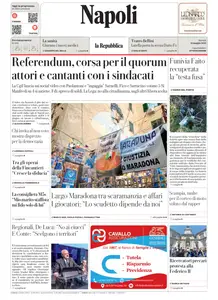 la Repubblica Napoli - 13 Maggio 2025
