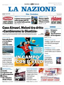 La Nazione Pisa Pontedera - 7 Agosto 2025
